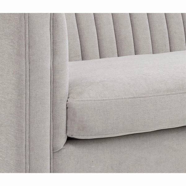 Home Fashion Caitlin Sofa Hemingway Silver