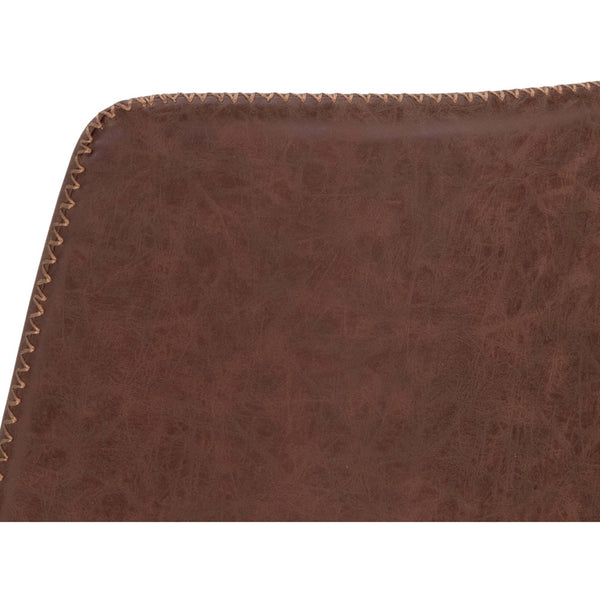 Home Fashion Cal Office Chair Antique Brown