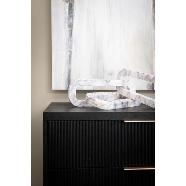 Home Fashion Caleb 6 Drawer Dresser Onyx Oak