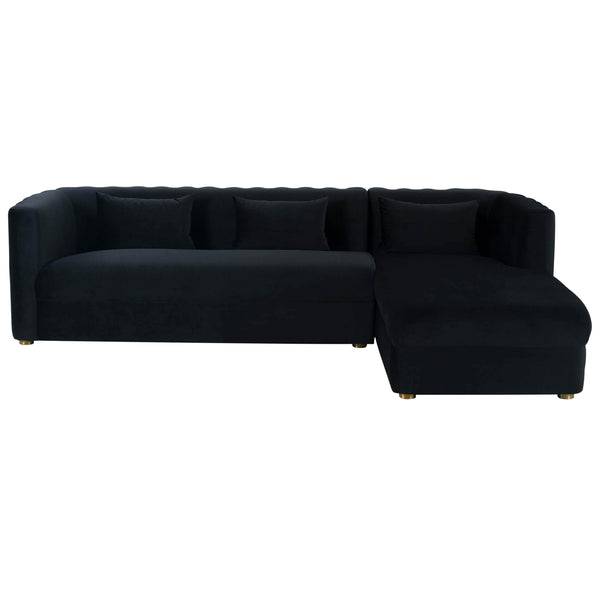 home fashion Callie Sectional RAF Black