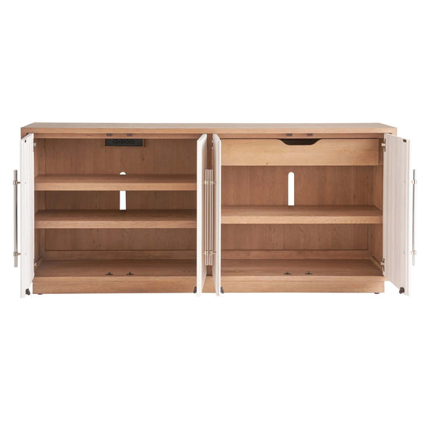 Home Fashion Camden Credenza Sand Dune/White Sand