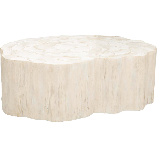 home fashion Camilla Fossilized Clam Coffee Table