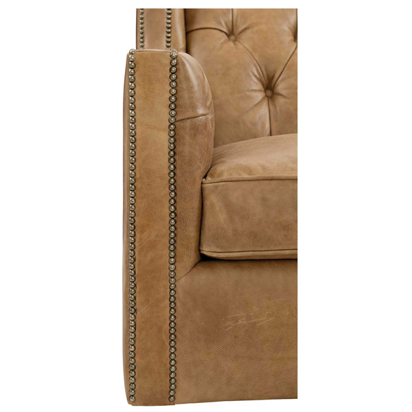 Home Fashion Candace Leather Swivel Chair 333-020