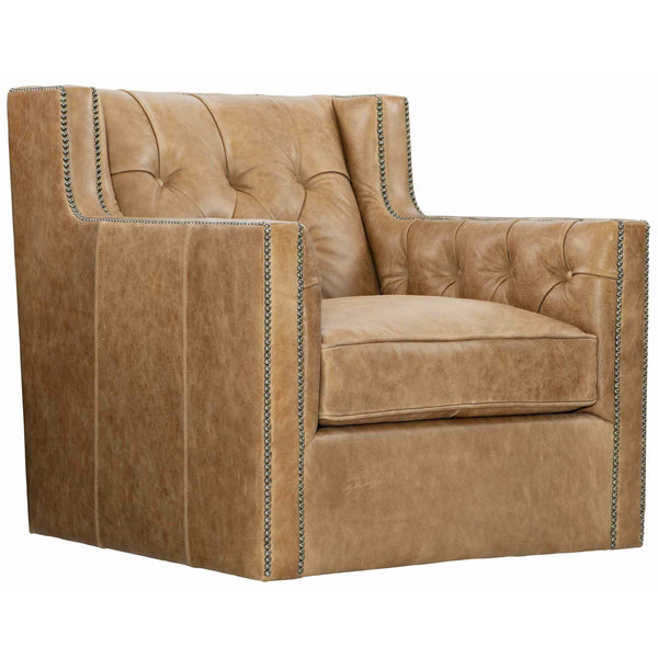 home fashion Candace Leather Swivel Chair 333-020