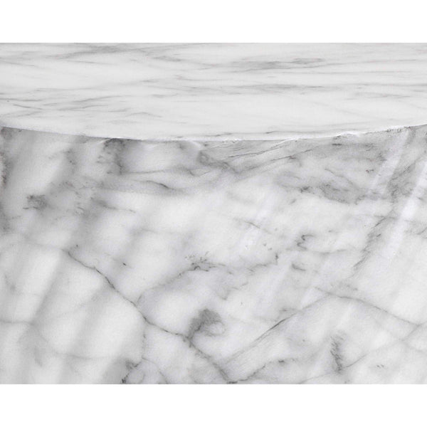 Home Fashion Cara End Table White
