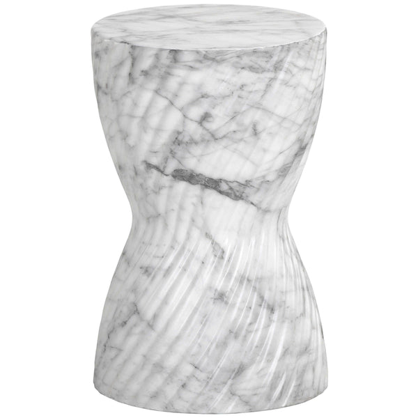 home fashion Cara End Table White