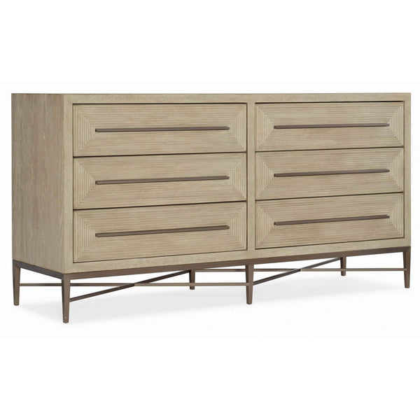 home fashion Cascade 6 Drawer Dresser