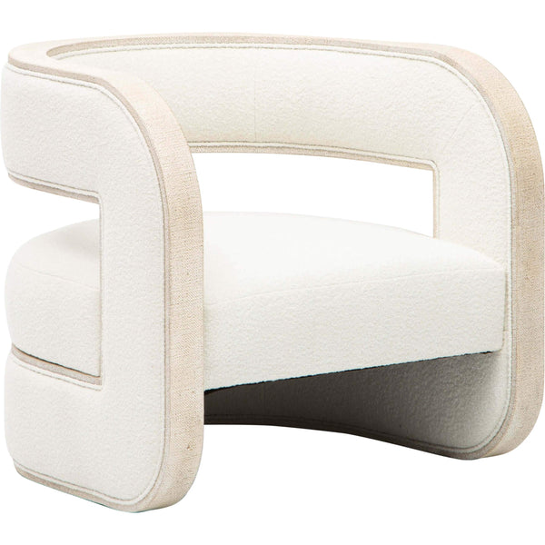 home fashion Cascade Chair Wolf Pearl