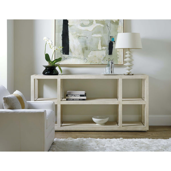 Home Fashion Cascade Console Table With Shelf