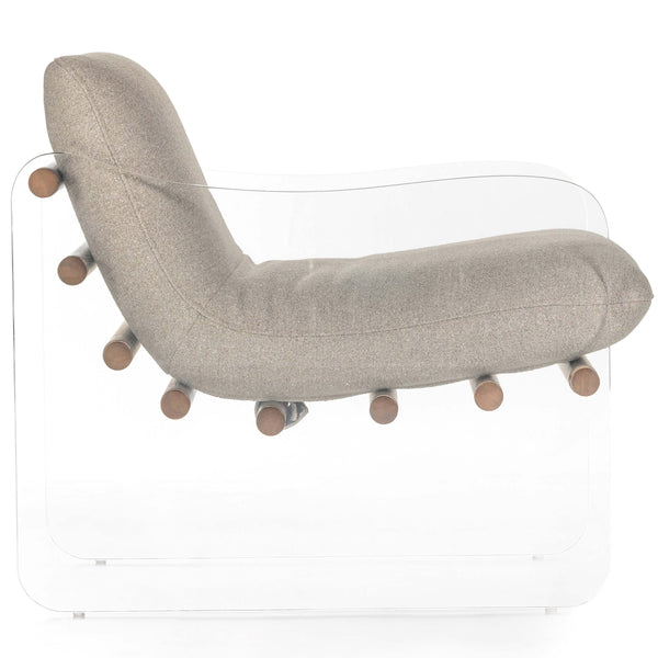 Home Fashion Cassius Chair Torrance Silver