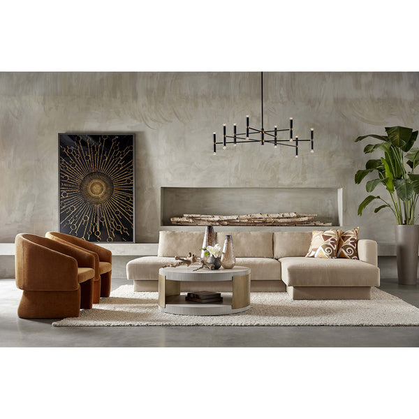Home Fashion Cavette Coffee Table White