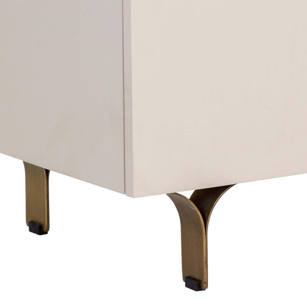 Home Fashion Celine Large Nightstand Cream
