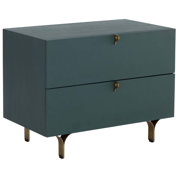 home fashion Celine Large Nightstand Teal