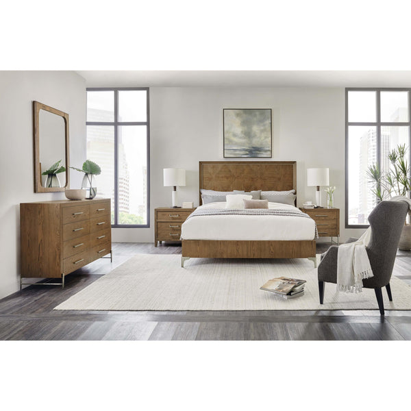 Home Fashion Chapman 3 Drawer Nightstand