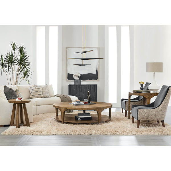 Home Fashion Chapman Round Cocktail Table