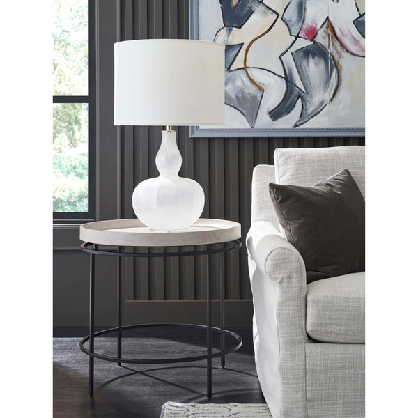 Home Fashion Coalesce End Table Rolling Fog