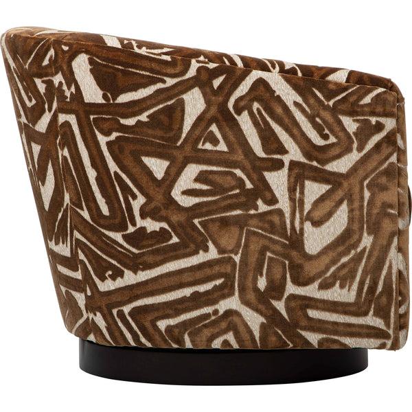 Home Fashion Coltrane Swivel Chair ACDC Copper