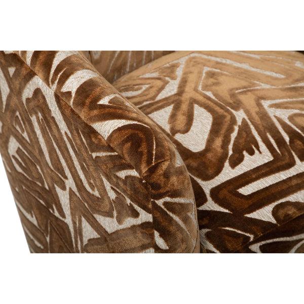 Home Fashion Coltrane Swivel Chair ACDC Copper