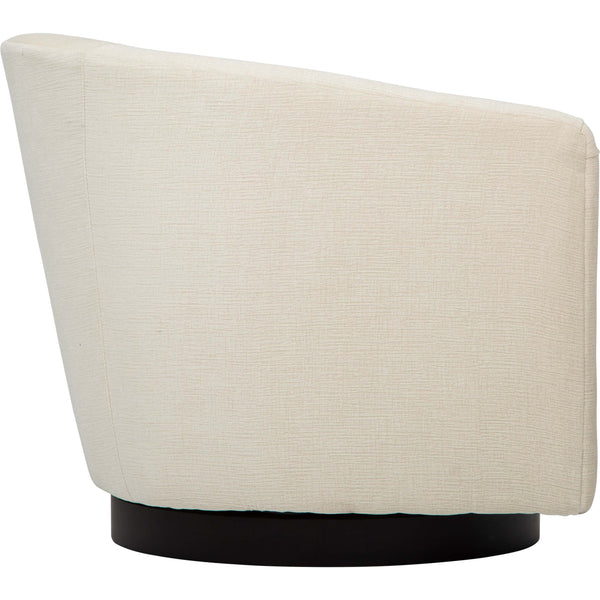 Home Fashion Coltrane Swivel Chair Colby Cream