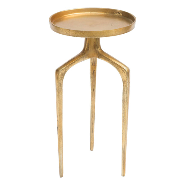 Home Fashion Como Accent Table Set Antique Gold