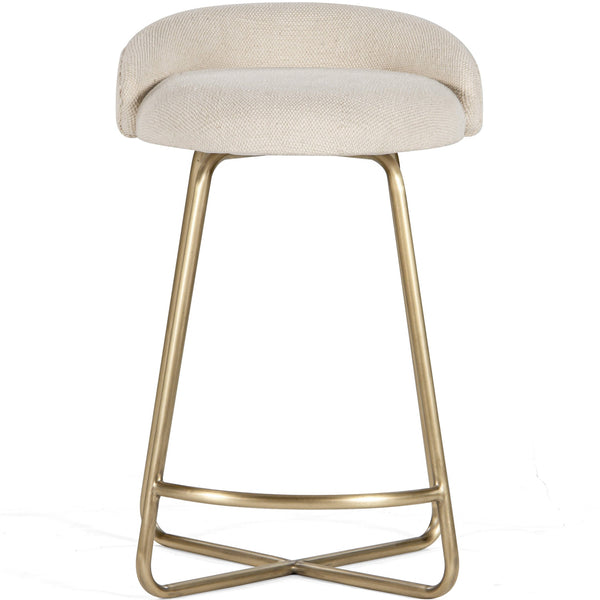 Home Fashion Corsica Counter Stool Antique Brass