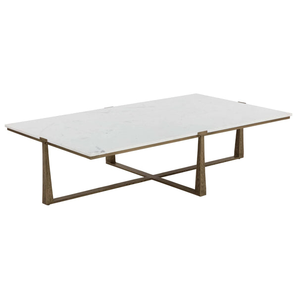 home fashion Cowell Coffee Table Antique Brass
