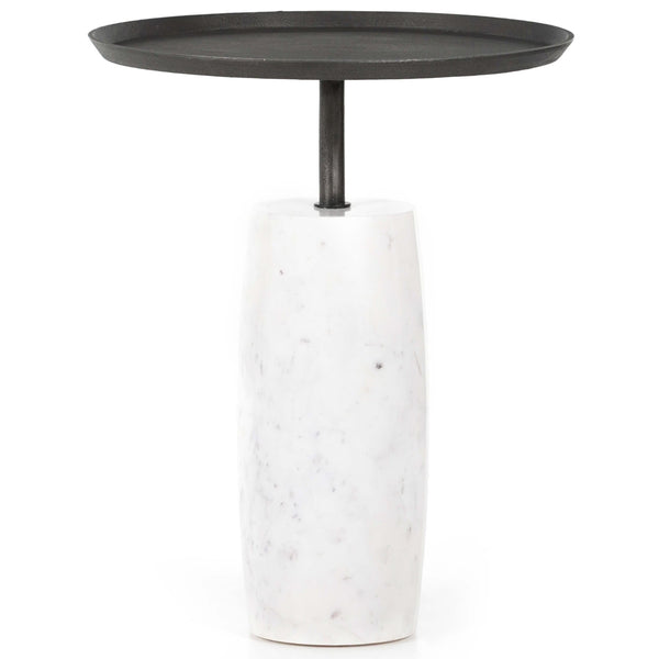 home fashion Cronos End Table White by Four Hands
