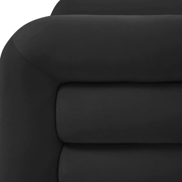 Home Fashion Curves Lounge Chair Black