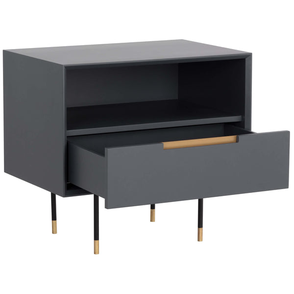 Home Fashion Danbury Nightstand Slate Navy