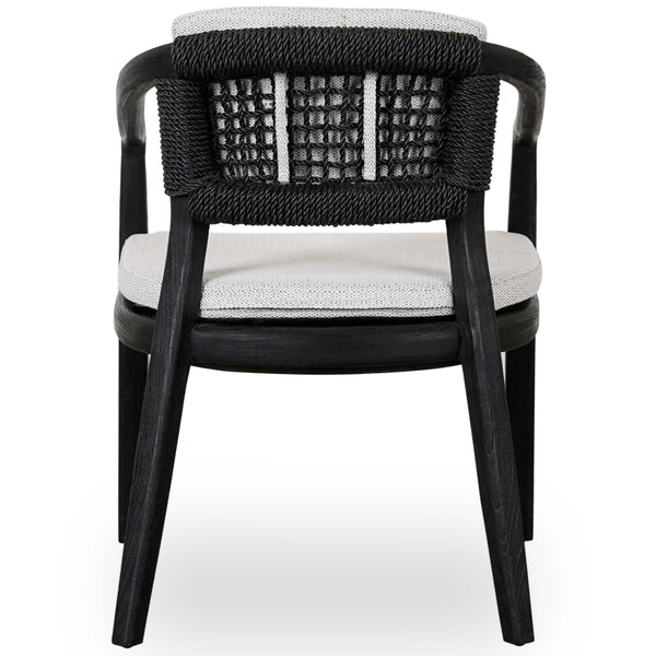 Home Fashion Dawn Outdoor Chair Black