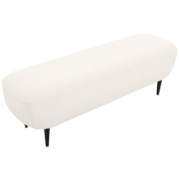 Home Fashion Denise Boucle Bench Cream
