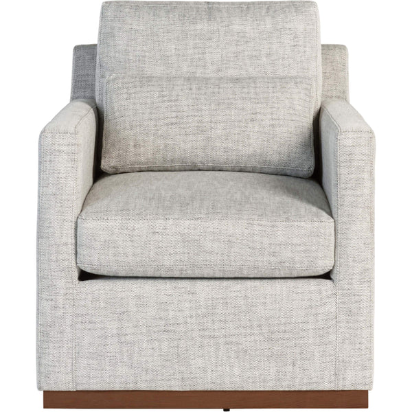 Home Fashion Denton Swivel Chair Peppered Slate