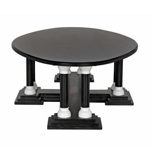 Home Fashion Desoto Coffee Table Pale/Solid White
