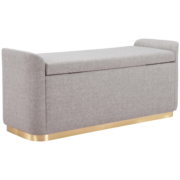 home fashion Dobo Storage Bench Gray