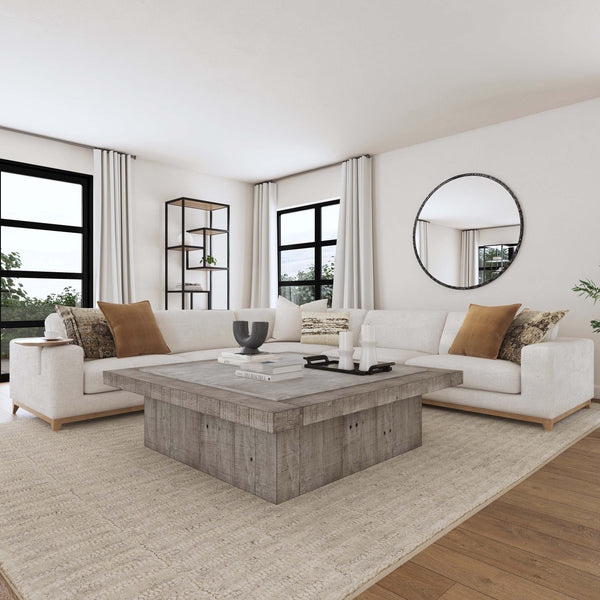 Home Fashion Donovan Sectional Sand