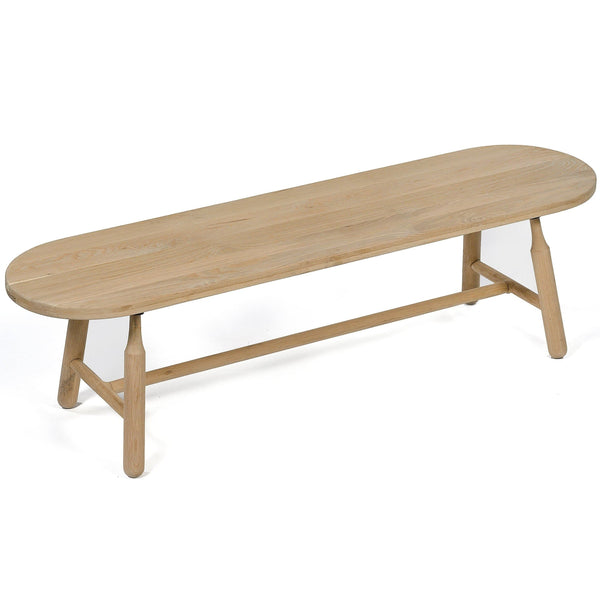 home fashion Dowel Dining Bench Natural