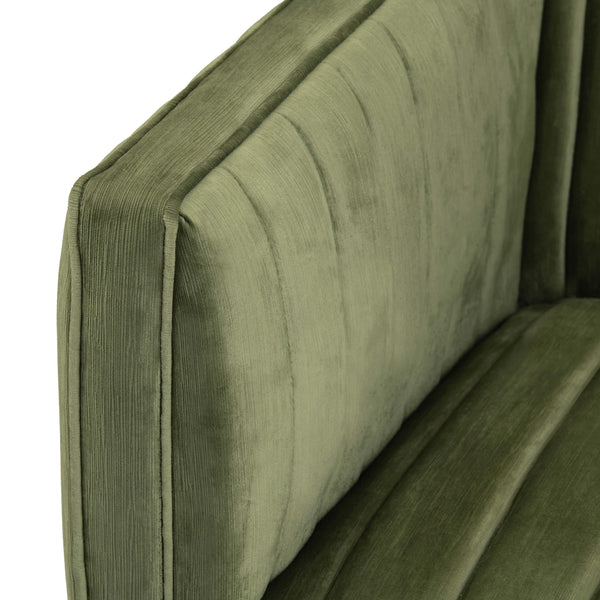 Home Fashion Draper Swivel Chair Green