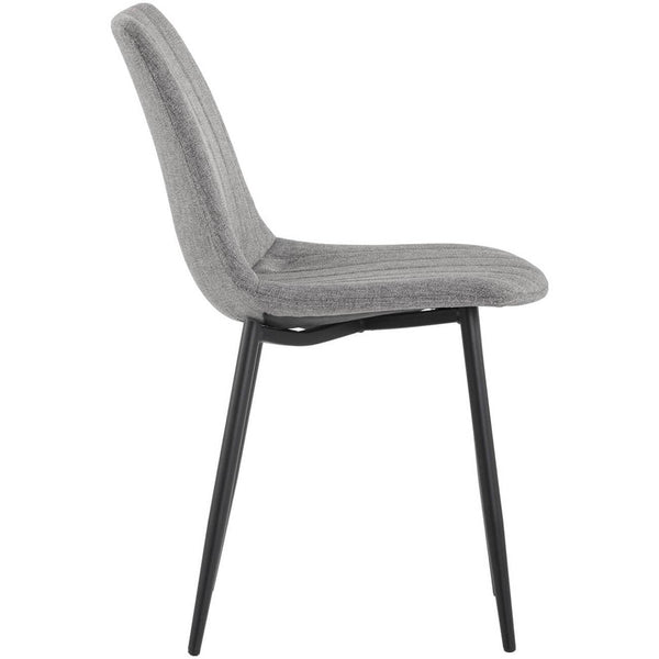 Home Fashion Drew Dining Chair Light Grey Set Of 2