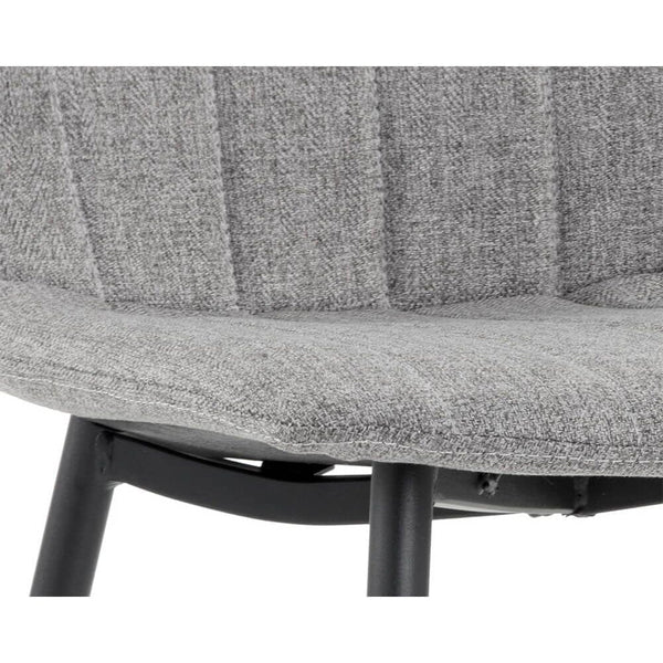 Home Fashion Drew Dining Chair Light Grey Set Of 2