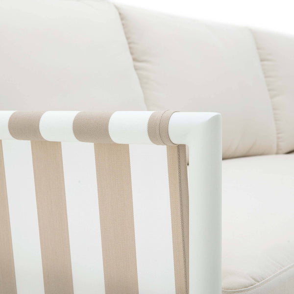 Home Fashion Dunes Outdoor Sofa Cream