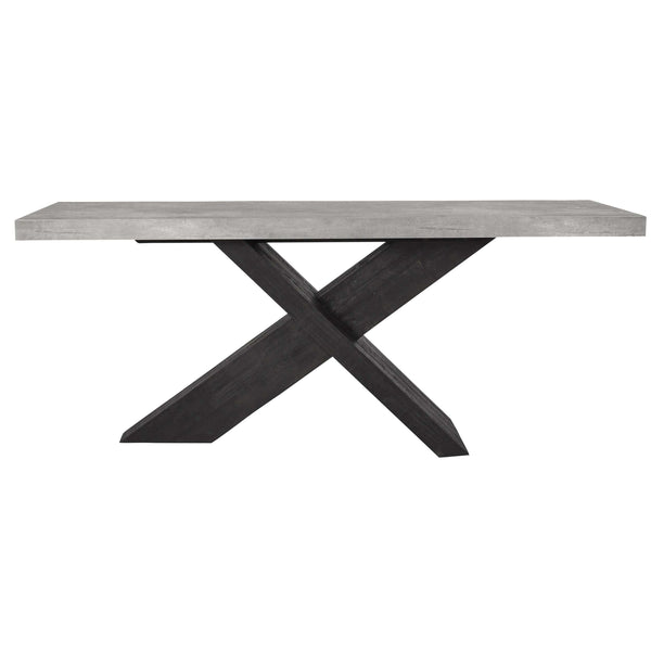 Home Fashion Durant Console Table Carbon Black