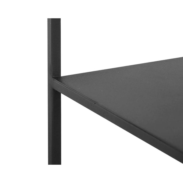 Home Fashion Eiffel Medium Low Bookcase Black