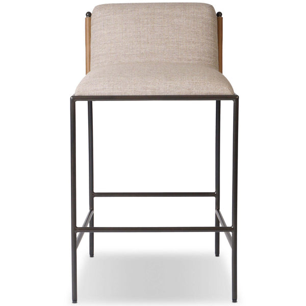 Home Fashion Elba Stool Alcala Wheat By Four Hands