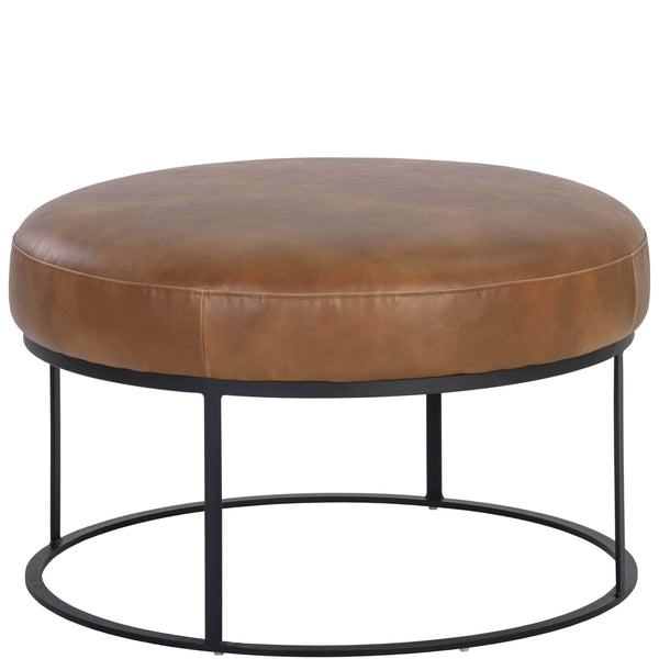 home fashion Elgin Ottoman Tobacco Tan