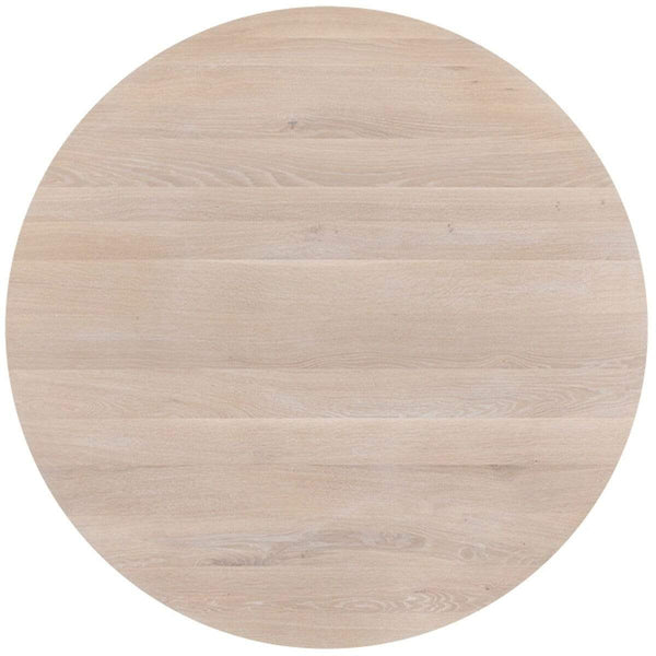 Home Fashion Elina Round Dining Table Light Oak