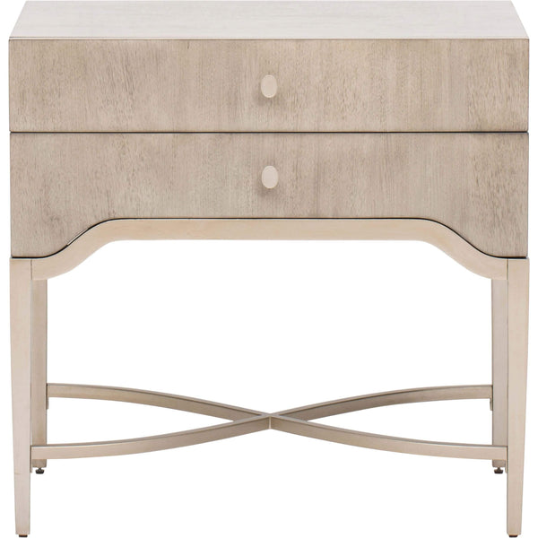 Home Fashion Elixir 2 Drawer Nightstand