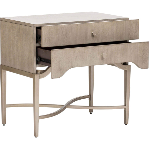 Home Fashion Elixir 2 Drawer Nightstand