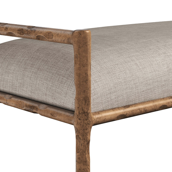 Home Fashion Esai Bench Zenith Taupe Grey