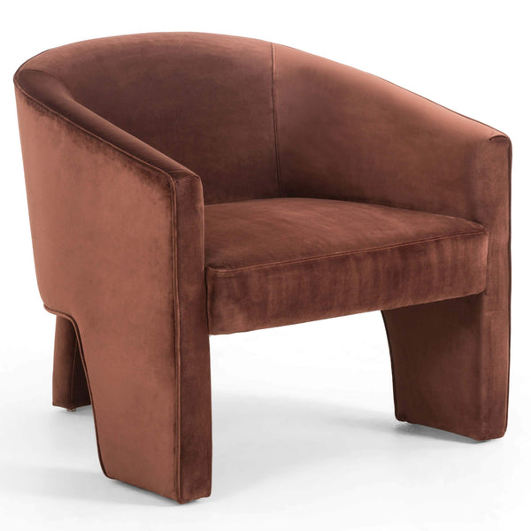home fashion Fae Chair Auburn Velvet by Four Hands home fashion Fae Chair Auburn Velvet by Four Hands