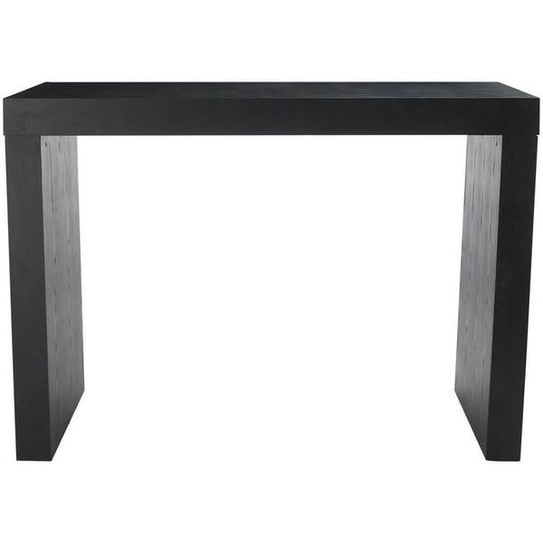 Home Fashion Faro C-Shape Bar & Counter Table Black